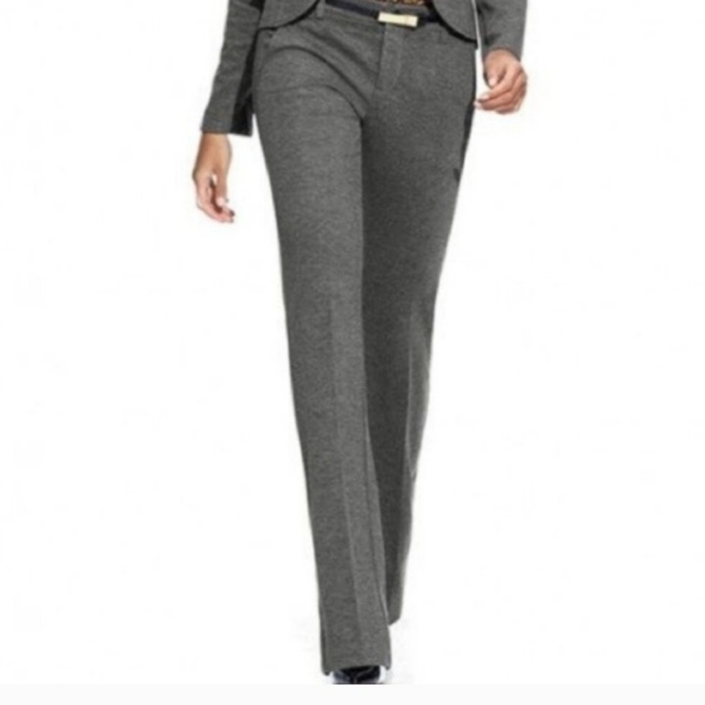 NEW 4 TALL CABI My Favorite Trouser 575 Charcoal Dark Grey Bootcut Dress Pants
